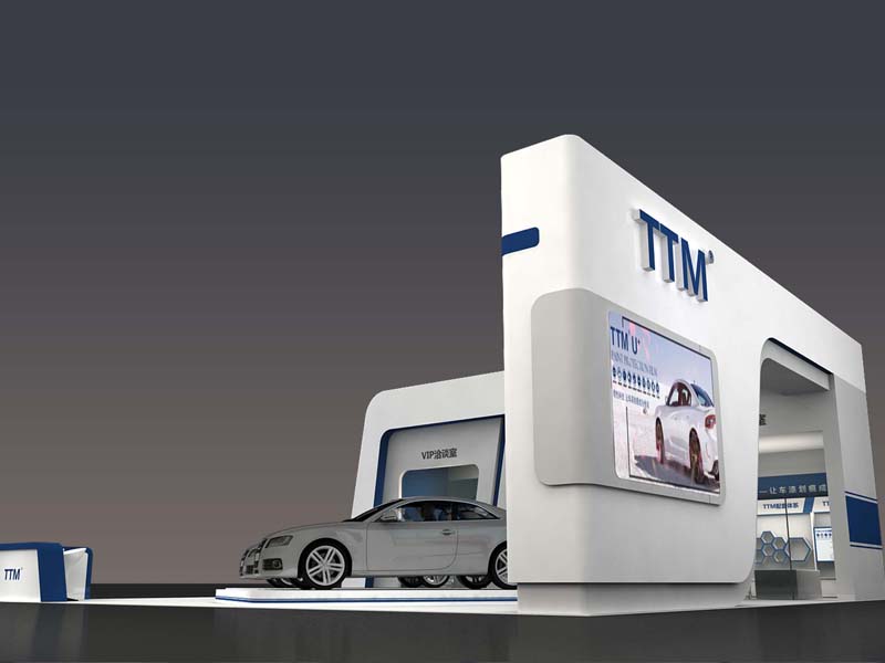 TTM车漆盾甲膜——汽车展设计搭建