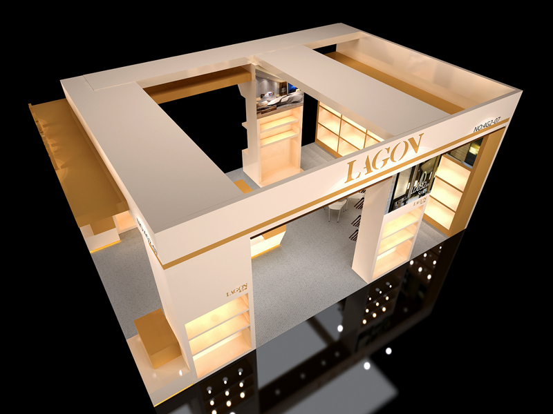 龙之湖——酒店用品展设计搭建